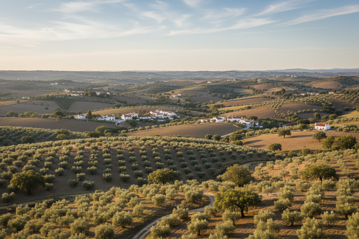 Portugal Landschaft ruhig